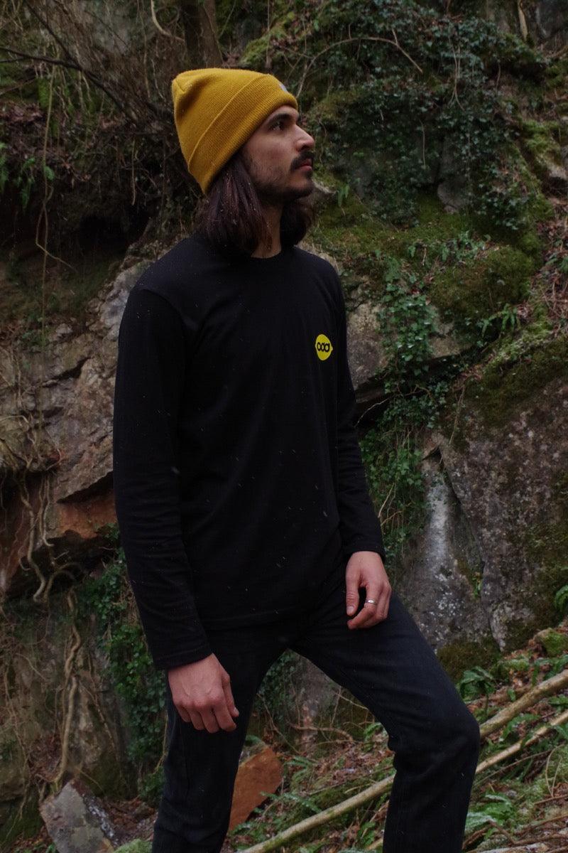 Black Roly Poly Tee - Odd Outdoors Limited