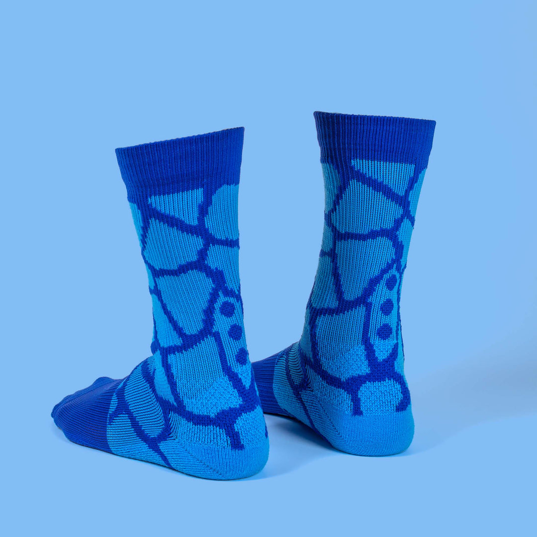 Blue Giraffe | Socks
