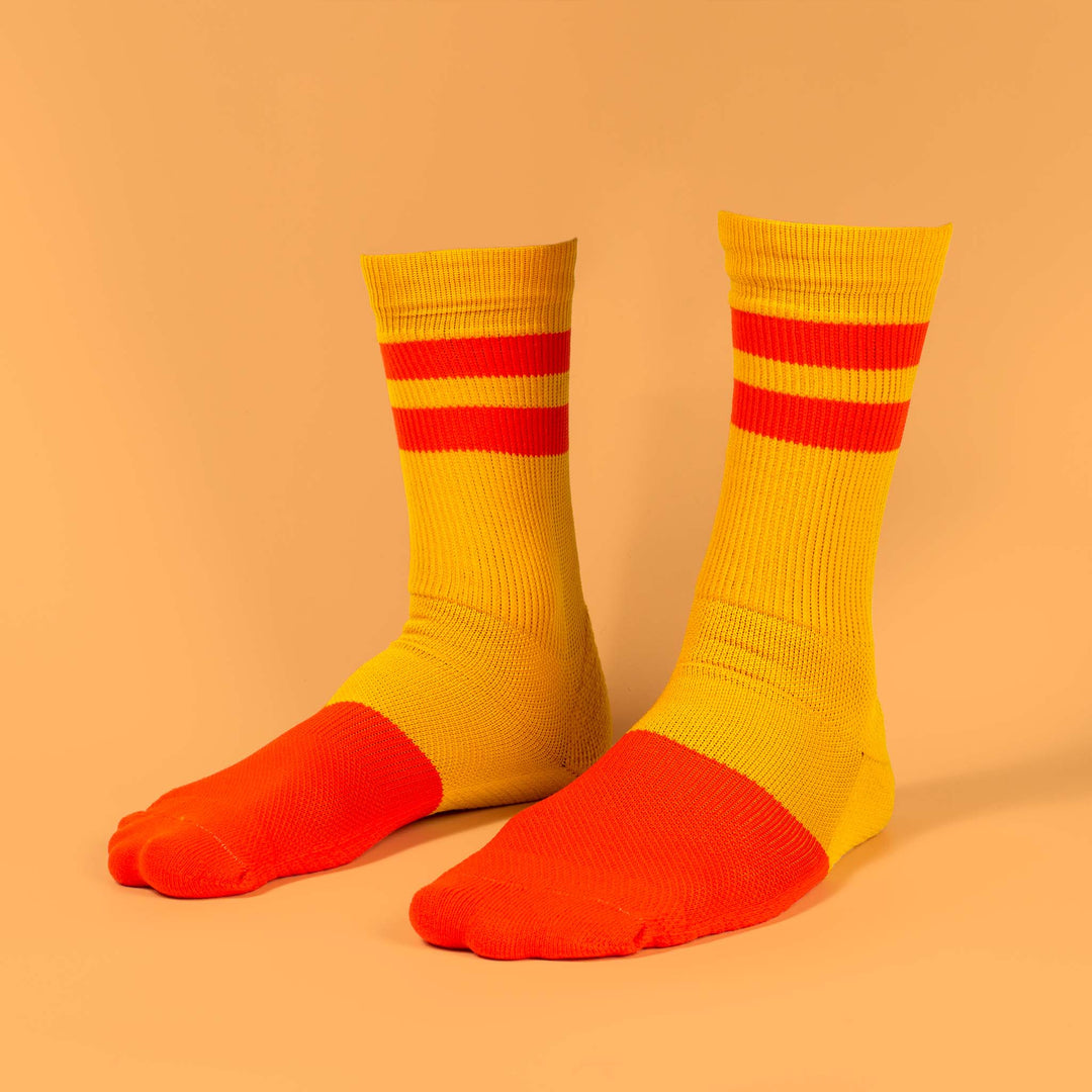 Orange Stripe | Socks