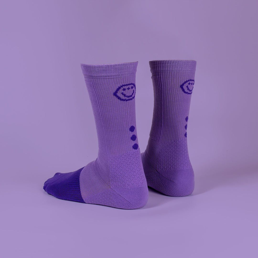 Lilac Happy Lemon | Socks